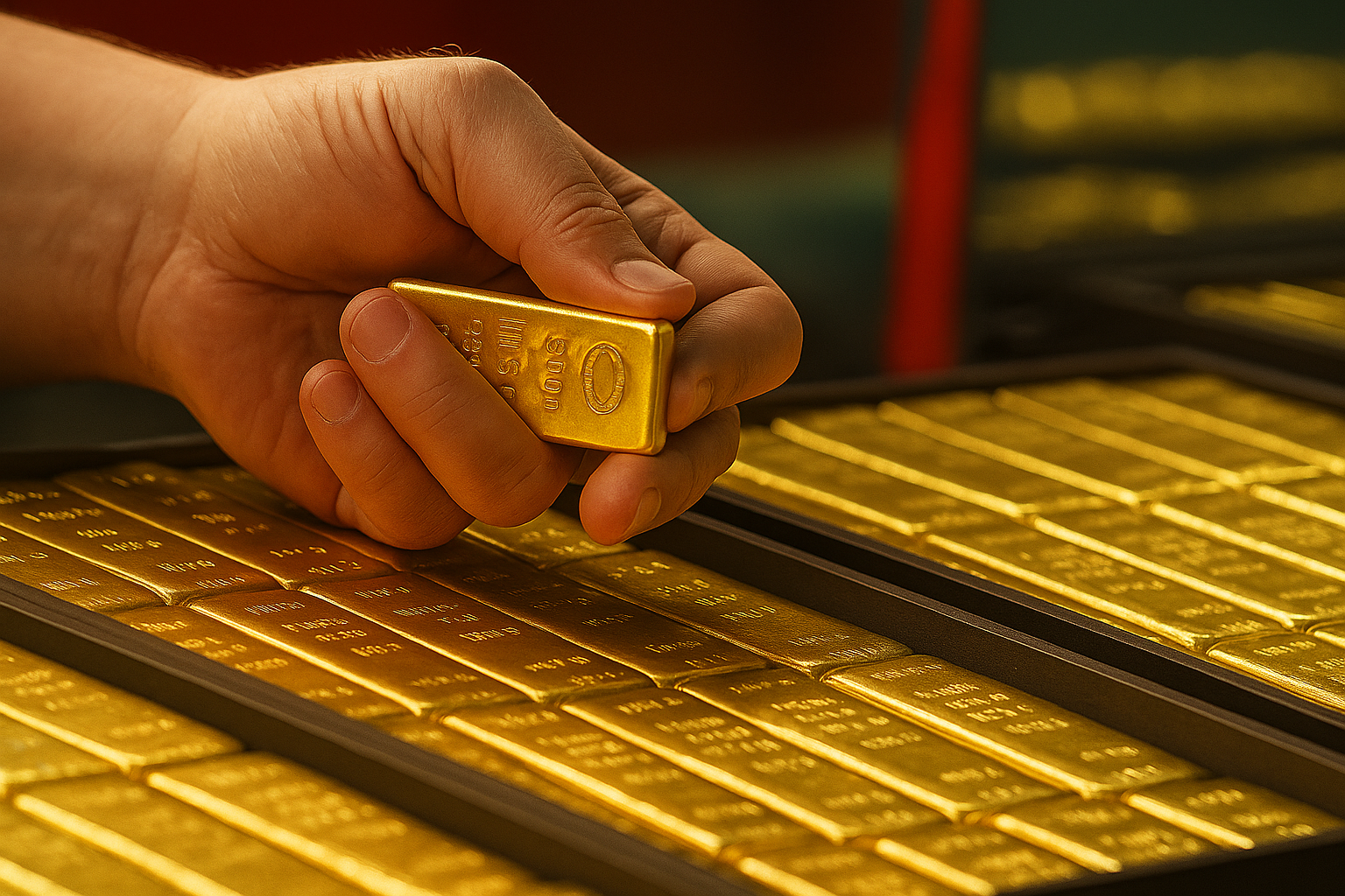 Handling Gold Bars – Buying Gold Kelowna Investment