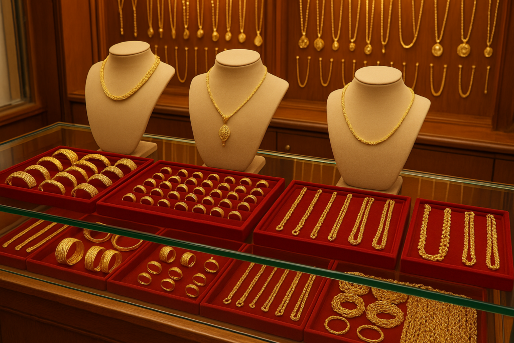 A professional gold buyer evaluating high-purity gold bars for a West Kelowna client.